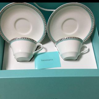 ティファニー(Tiffany & Co.)のTiffany&Co.プラチナブルーバンドC&S(グラス/カップ)