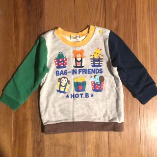 ホットビスケッツ(HOT BISCUITS)のホットビスケット トレーナー90サイズ(Tシャツ/カットソー)