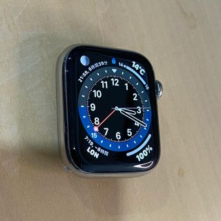 アップルウォッチ(Apple Watch)のAppleWatch 4 GPS セルラー ステンレス44mm (腕時計(デジタル))