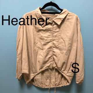 ヘザー(heather)の(a21)Heather ヘザー　ドルマンシャツ(シャツ/ブラウス(長袖/七分))