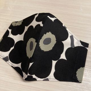 マリメッコ(marimekko)のあんこ様専用☆ 4点　立体　インナーマスク　黒(その他)