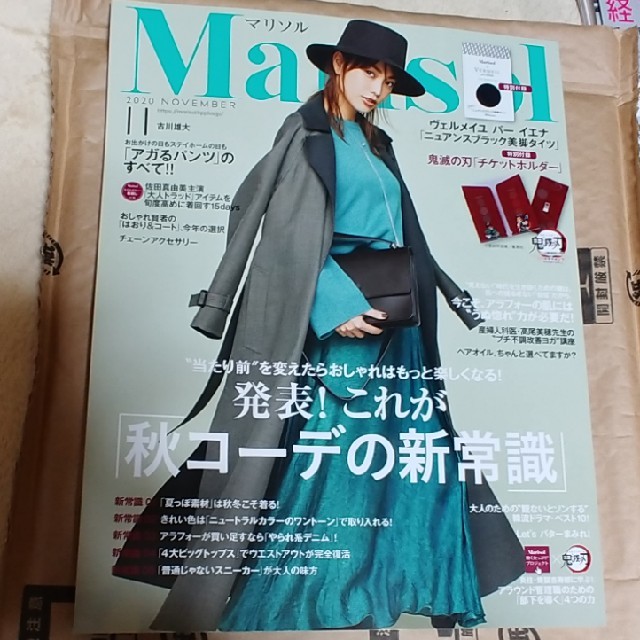 集英社(シュウエイシャ)のマリソル Marisol 2020年11月号 エンタメ/ホビーの雑誌(ファッション)の商品写真