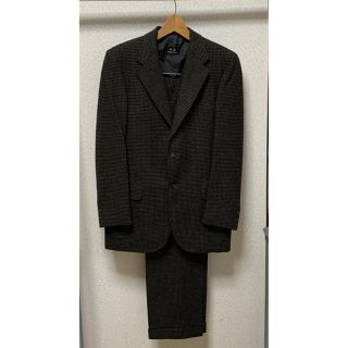 ヴァンヂャケット(VAN Jacket)のokome様　ヴァン　ダークブラウン/ベージュ　千鳥格子柄　スリーピーススーツ(セットアップ)