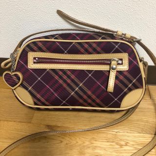 バーバリーブルーレーベル(BURBERRY BLUE LABEL)の美品⭐️バーバリーブルーレーベルBurberry 秋色ノヴァチェックバッグ(ショルダーバッグ)