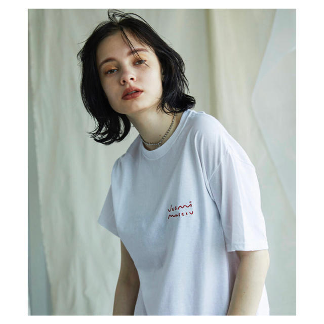 juemi MACCIU TYPO T レディースのトップス(Tシャツ(半袖/袖なし))の商品写真