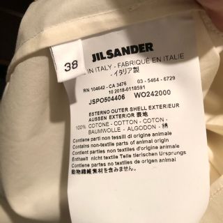 JILSANDER シャツワンピース シャツドレス 38
