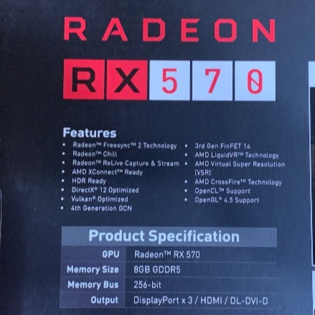 MSI 8GBの通販 by usadii23's shop｜ラクマ Radeon RX570 ARMOR 大得価得価