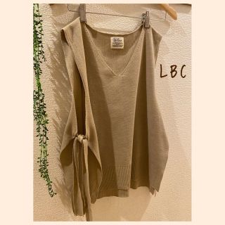 エルビーシー(Lbc)のLBC♥ サイドリボン ニットベスト(ベスト/ジレ)