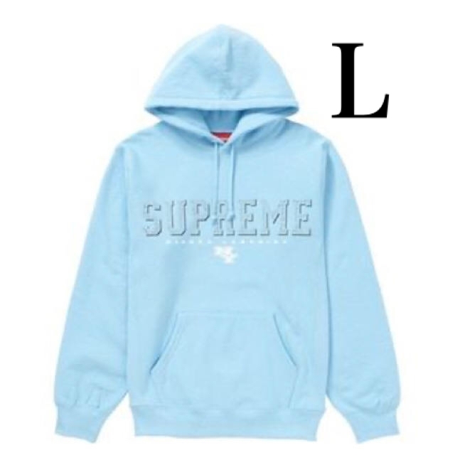 【人気商品！】 Supreme - Supreme Gems Hooded Sweatshirt 水色 パーカー