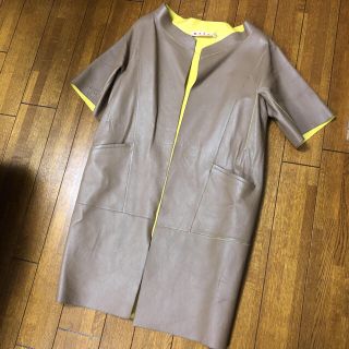 MARNI マルニ　レザージャケット　size38