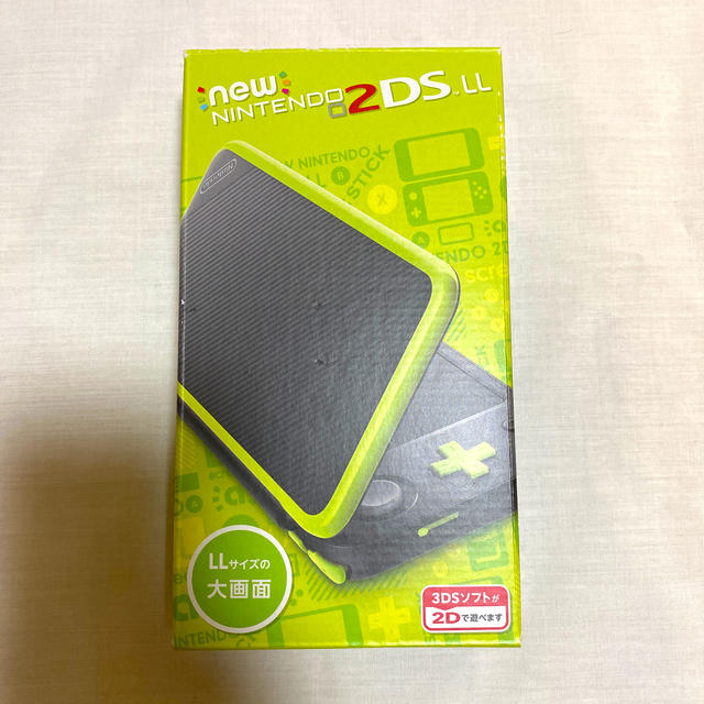 Newニンテンドー2DS LL ブラック×ライム