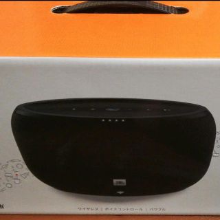 ハーマンミラー(Herman Miller)の新品未開封品　JBL LINK300 音声認識対応スピーカー(ブラック)(スピーカー)