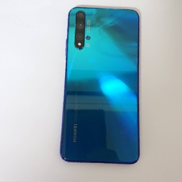 Huawei nova5t 8/128gb クラッシュブルー 日本版 美品 1