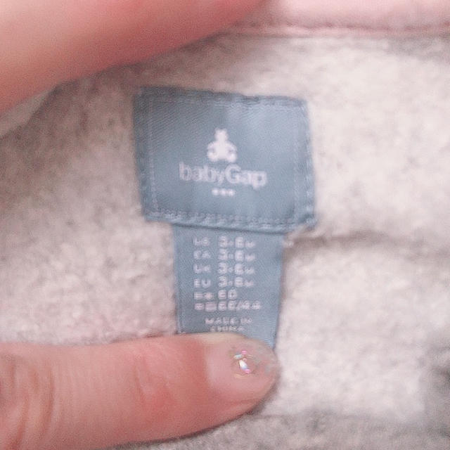 babyGAP(ベビーギャップ)のbaby gap くまさんドット柄ロンパース  キッズ/ベビー/マタニティのベビー服(~85cm)(ロンパース)の商品写真