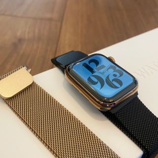 アップルウォッチ(Apple Watch)のApple Watch 4（GPS+セルラー）40mm ゴールドステンレス(その他)