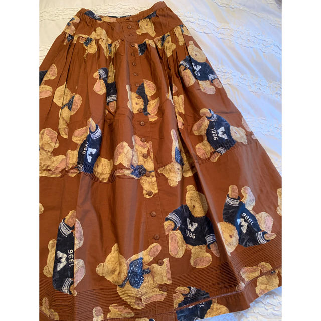 KANEKO ISAO(カネコイサオ)のカネコイサオ　ワンダフルワールドスカート レディースのスカート(ロングスカート)の商品写真