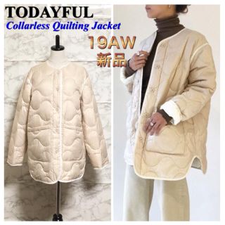 トゥデイフル(TODAYFUL)の【新品】【19AW】TODAYFUL カラーレスキルティングジャケット(ダウンジャケット)