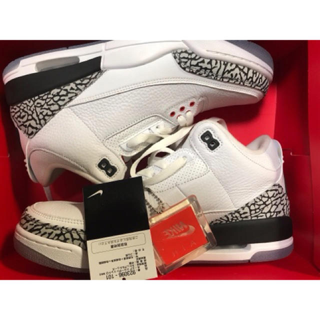 Jordan3 Free Throw Line White Cement OG