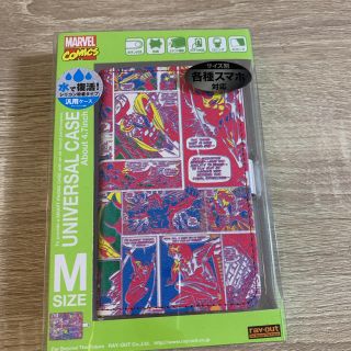 マーベル(MARVEL)の♡マーベル　コミックス　スマートフォンマルチカバー　手帳型♡(モバイルケース/カバー)