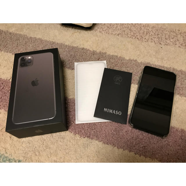 iPhone 11 pro max 64GB simフリー　スペースグレー