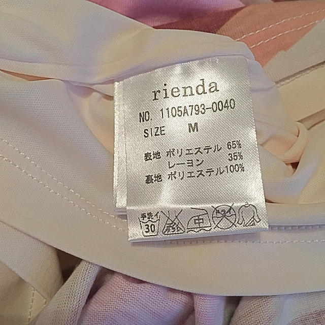 rienda(リエンダ)のタンクトップワンピース レディースのワンピース(ミニワンピース)の商品写真