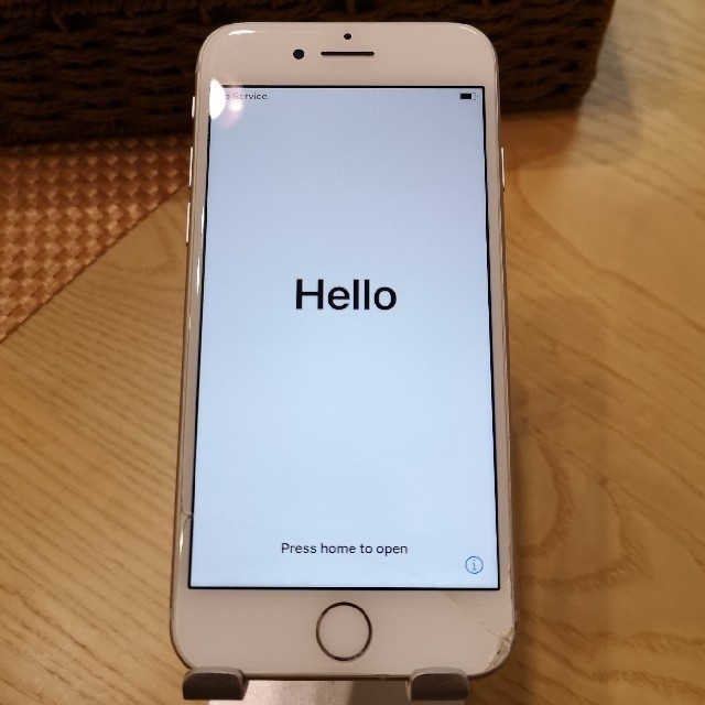 iPhone 8 Silver 64 GB au ジャンク