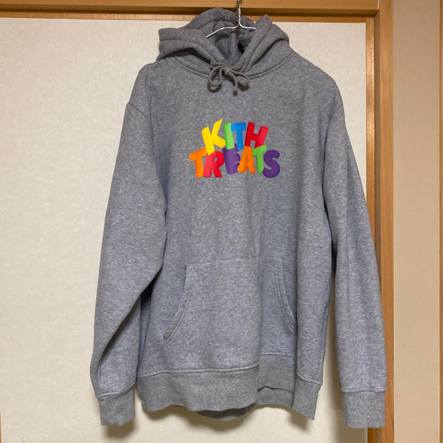 KITH パーカー　XL グレー　美品