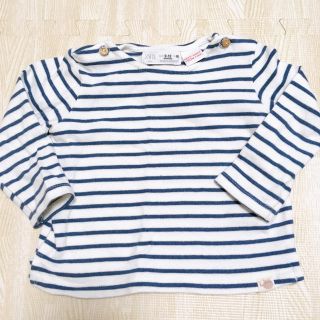 ザラ(ZARA)の【新品】ZARAmini ボーダーカットソー(シャツ/カットソー)