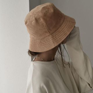 ザラ(ZARA)のコーデュロイバケットハット　リバーシブル(ハット)