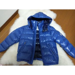 モンクレール(MONCLER)のすず様　美品☆　モンクレール　ブルー　ダウン(ジャケット/上着)