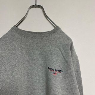 ラルフローレン(Ralph Lauren)の美品 90s Ralph Lauren POLO SPORT 星条旗 スゥエット(スウェット)