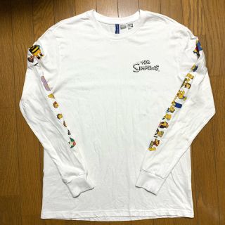 エイチアンドエイチ(H&H)のH&M シンプソンズ　ロンT Mサイズ(Tシャツ/カットソー(七分/長袖))