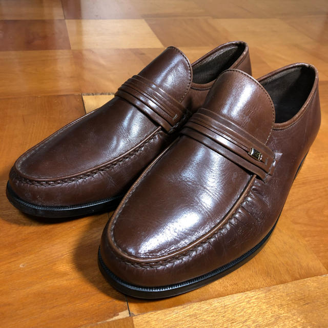 大塚製靴ローファー革靴 25.5 メンズの靴/シューズ(ドレス/ビジネス)の商品写真