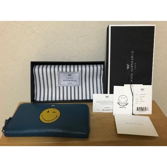 ANYA HINDMARCH - アニヤ  ハインドマーチ スマイリー  長財布