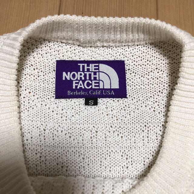 THE NORTH FACE(ザノースフェイス)のthe north face purple label コットンニット　Sサイズ メンズのトップス(ニット/セーター)の商品写真