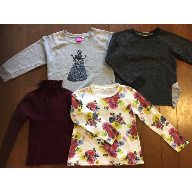 MPS(エムピーエス)のまとめ売り　女の子　120cm キッズ/ベビー/マタニティのキッズ服女の子用(90cm~)(Tシャツ/カットソー)の商品写真