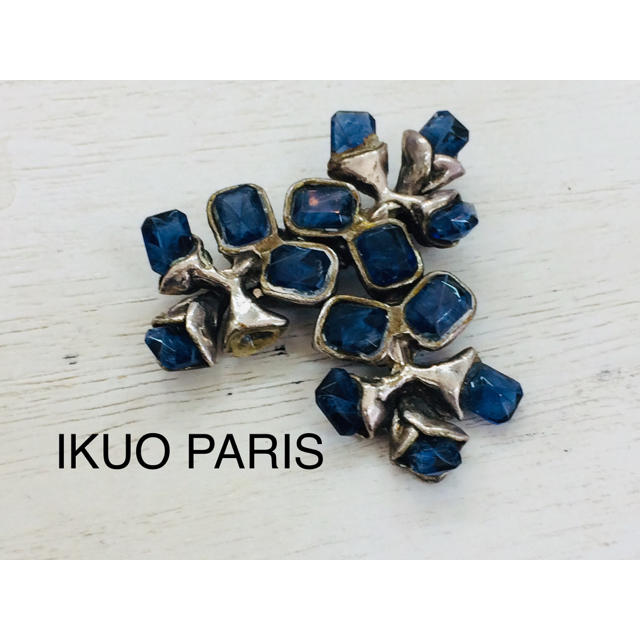 (破損あり)IKUO PARIS ブローチ。 | フリマアプリ ラクマ