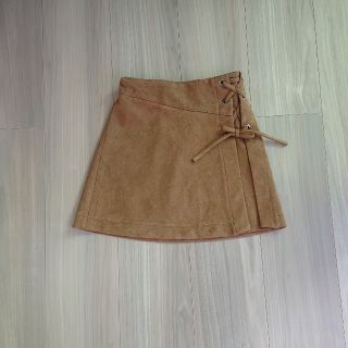 ザラキッズ(ZARA KIDS)のZARA スエード調スカート 130cm 140cm(スカート)