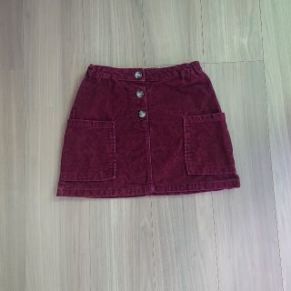 ザラキッズ(ZARA KIDS)のZARA コーデュロイスカート 140cm(スカート)