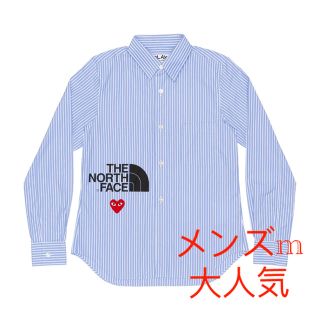 コムデギャルソン(COMME des GARCONS)のメンズm シャツ　ノースフェイス　コムデギャルソン(シャツ)