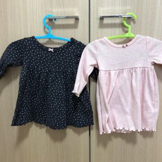 カーターズ(carter's)のカーターズ  長袖ワンピース二枚セット(ワンピース)