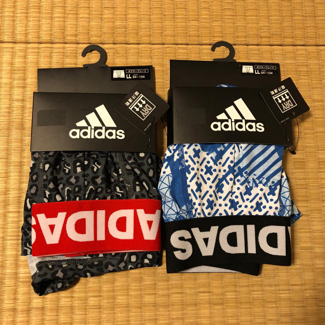 adidas(アディダス)のグンゼ×アディダス　ボクサー ブリーフ　LLサイズ　2枚セット メンズのアンダーウェア(ボクサーパンツ)の商品写真