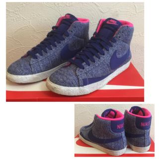 ナイキ(NIKE)の美品！BLAZER MID 24.5cm(スニーカー)