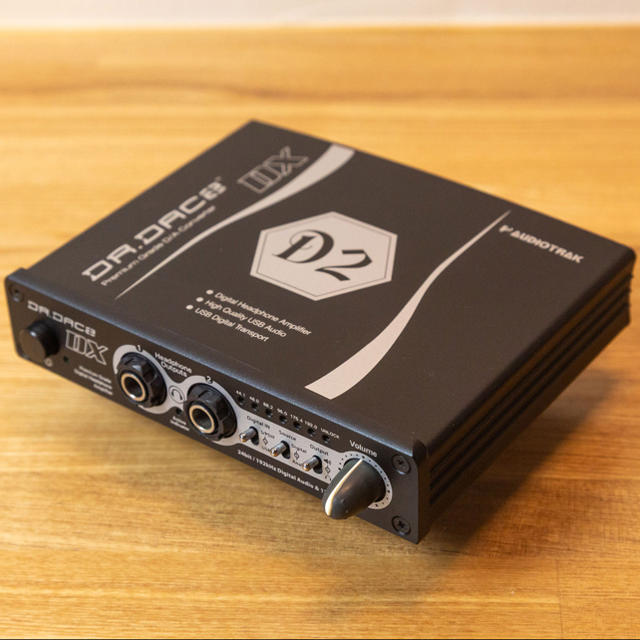 アンプAUDIOTRACK Dr.DAC 2 DX USB DACヘッドホンアンプ