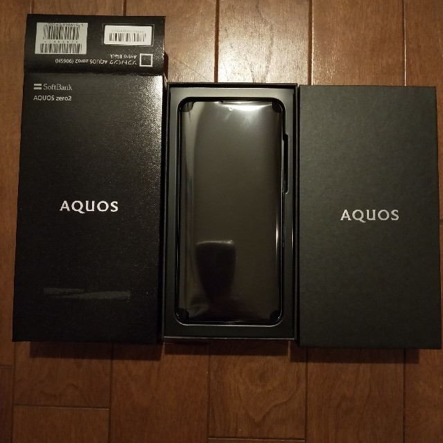 【新品未使用】AQUOS zero2 906SH　黒 1