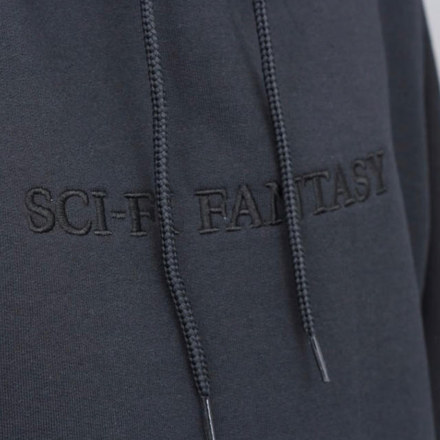 Sci-fi Fantasy Logo Hoodie Mサイズ black 新品 1