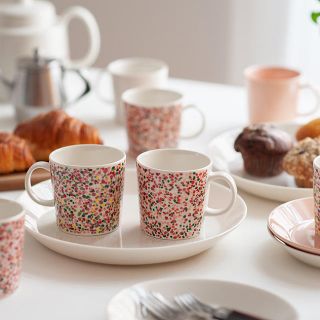 iittala イッタラ ヘレ マグ ピンク テラコッタ 2個セット マグカップ
