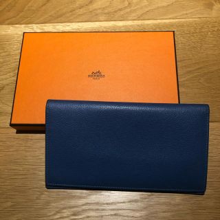 エルメス(Hermes)のエルメス　長財布　シチズンツイル　ロング　シルクイン(財布)