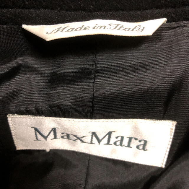 Max Mara(マックスマーラ)のえりぃ様へ　Max  Mara 白タグ　黒キャメルジャケット レディースのジャケット/アウター(テーラードジャケット)の商品写真