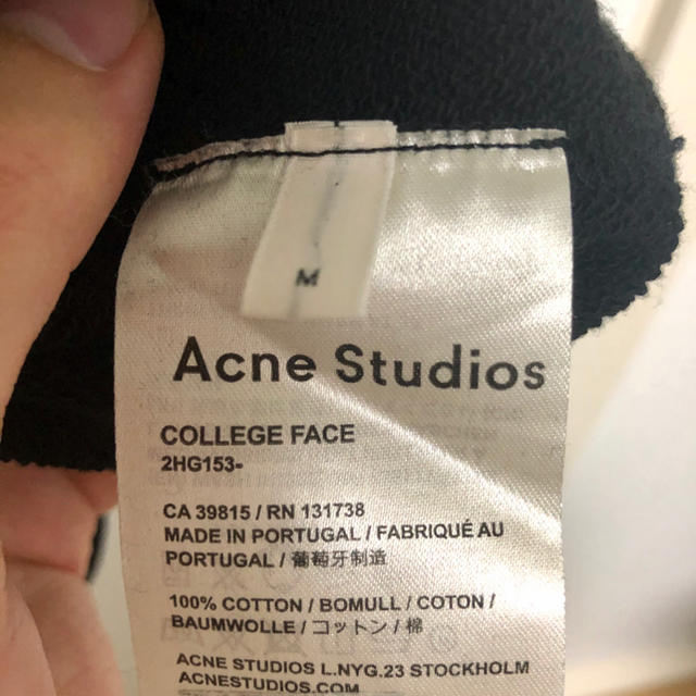 ACNE(アクネ)のacne studios スウェット メンズのトップス(スウェット)の商品写真